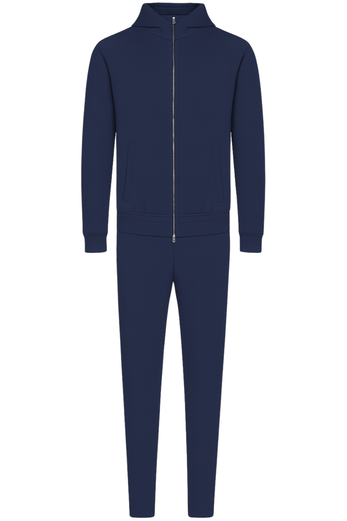 MIDNIGHT BLUE HOODED TECH SUIT