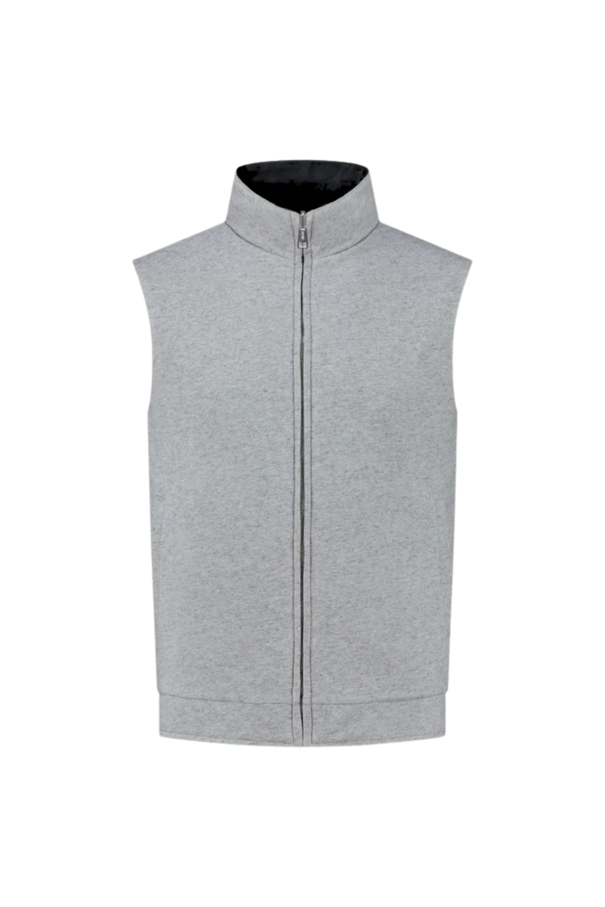 BLACK REVERSIBLE RESORT BODY WARMER