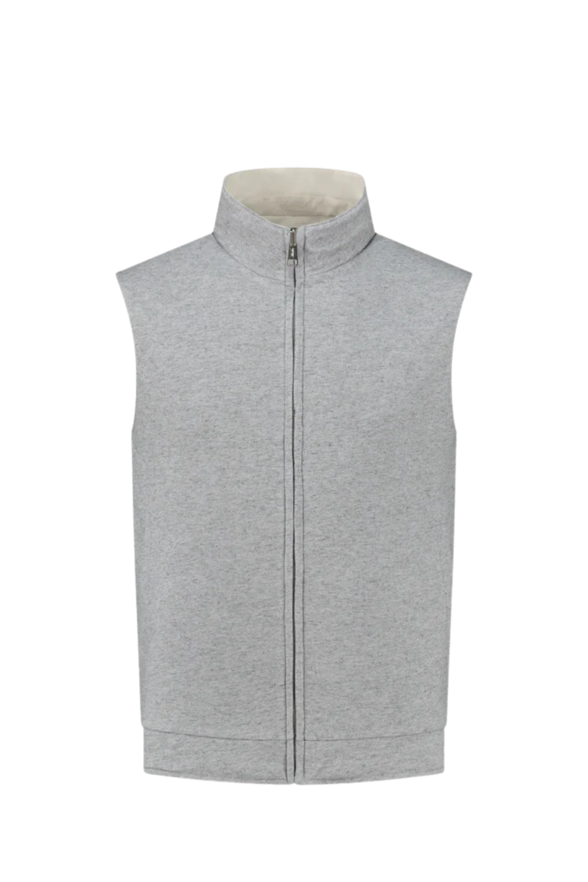 ECRU REVERSIBLE RESORT BODY WARMER