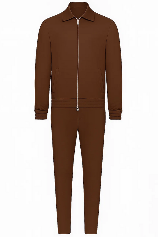 MOCHA BROWN TECH SUIT