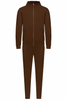 MOCHA BROWN HOODED TECH SUIT