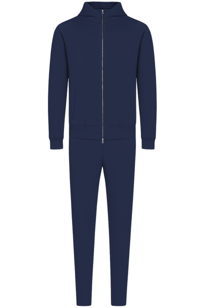 MIDNIGHT BLUE HOODED TECH SUIT