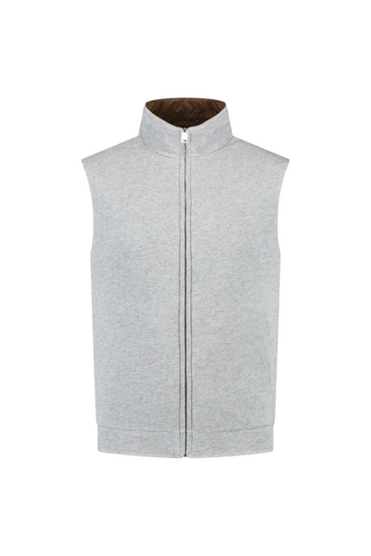 CHOCOLATE REVERSIBLE RESORT BODY WARMER