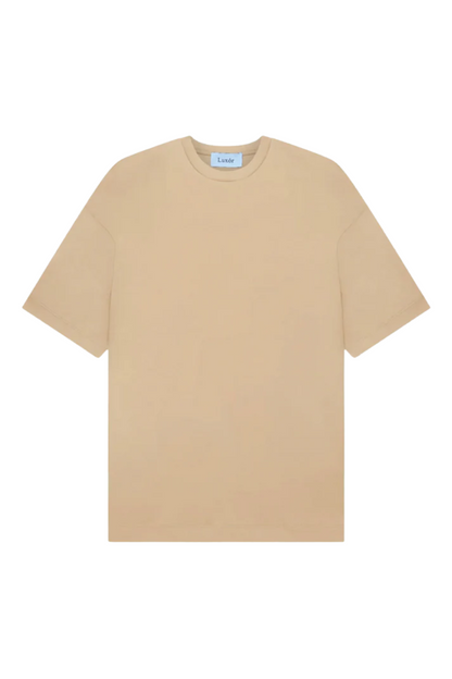 SUPIMA T-SHIRT | HAZELNUT
