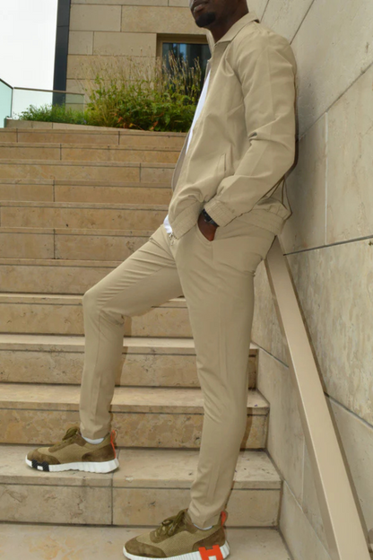 LIGHT BEIGE TECH SUIT