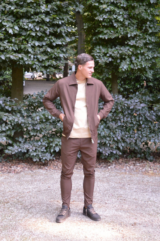 MOCHA BROWN TECH SUIT